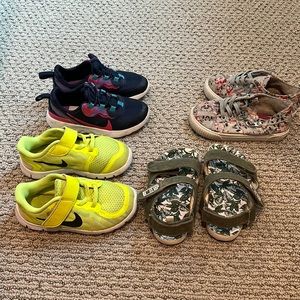 All 4 pair of shoes size 9c
